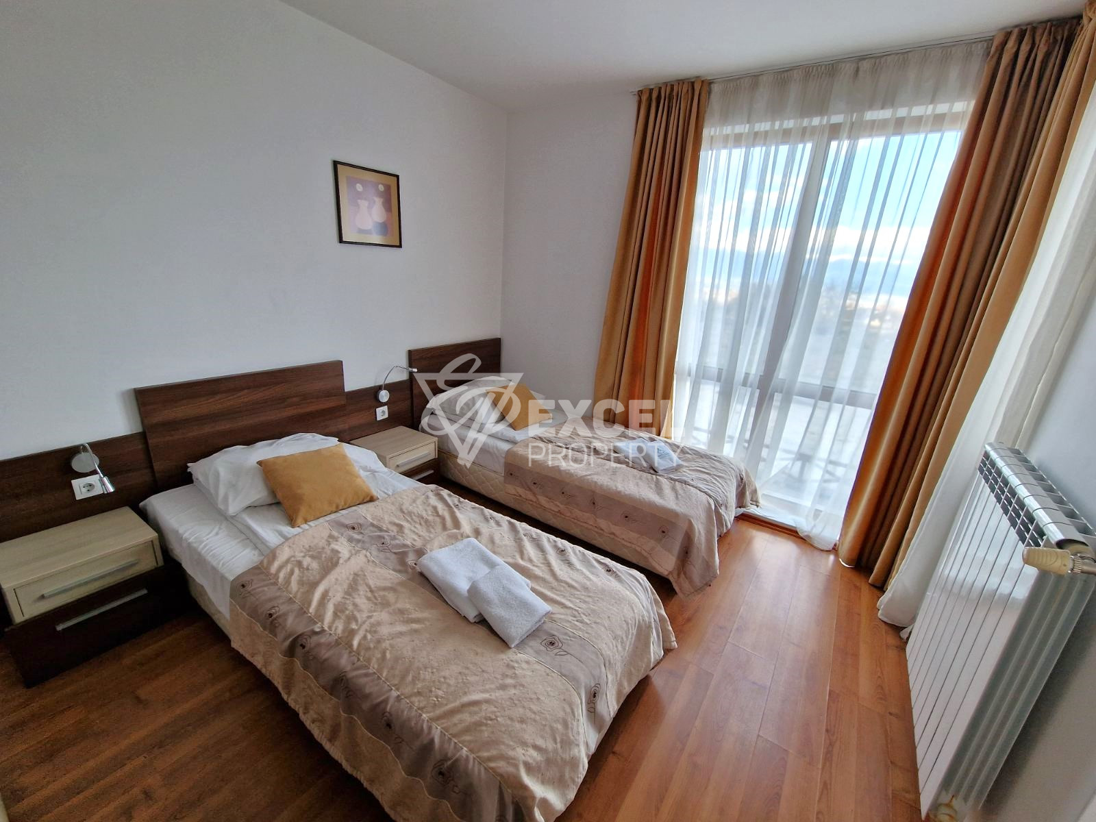 Belvedere Holiday Club: квартира с двумя спальнями, выходящая на юг, с потрясающим видом на горы
