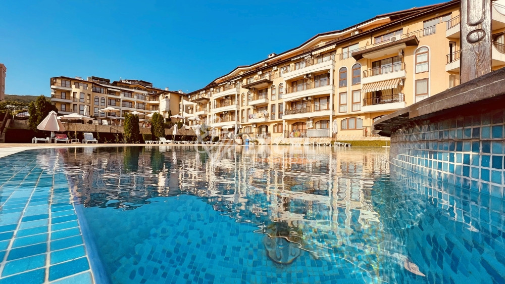 Меблированная студия в 200 метрах от моря в Святом Власе, комплекс Аква Дриймс