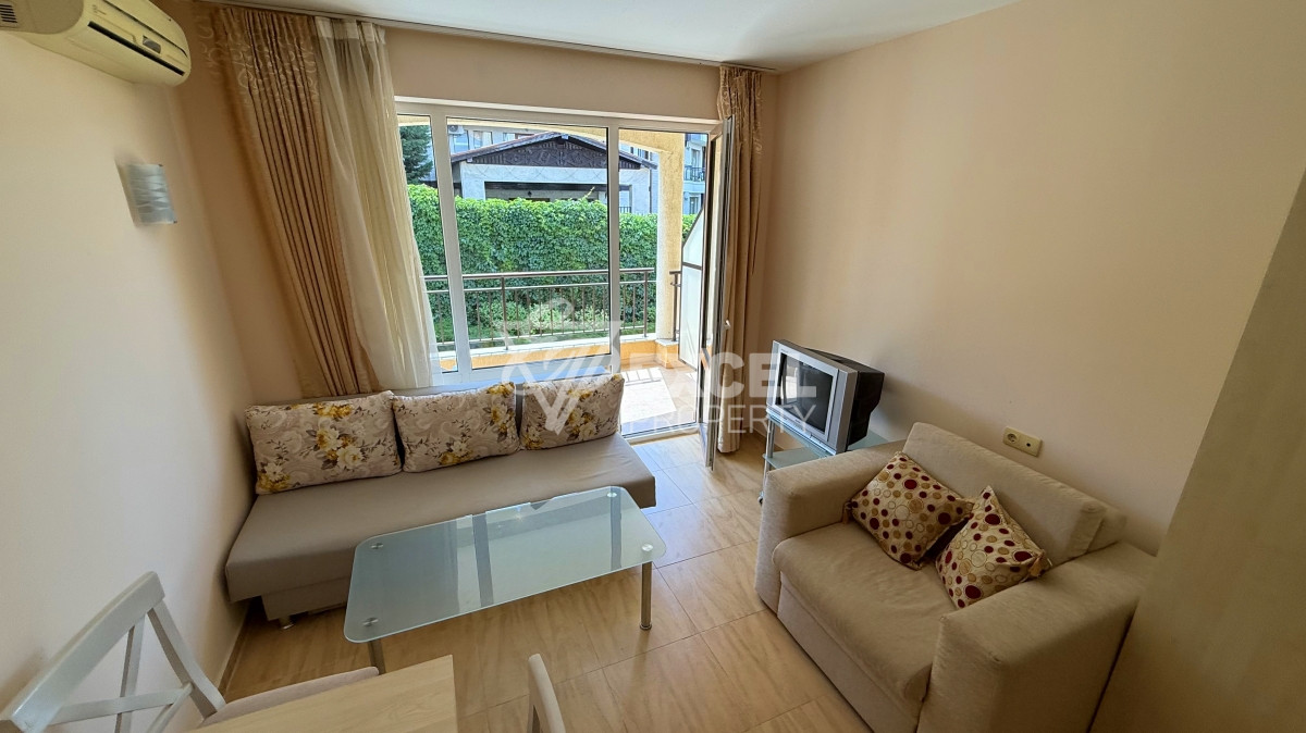 Меблированная студия в 200 метрах от моря в Святом Власе, комплекс Аква Дриймс