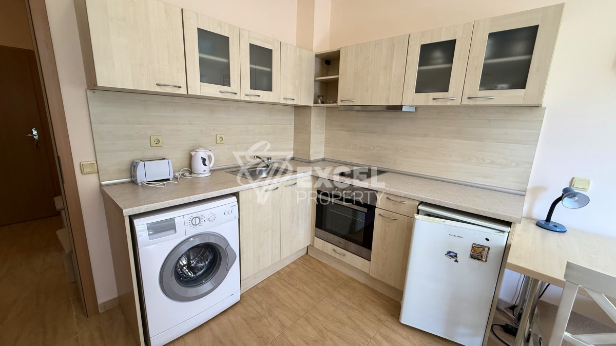 Меблированная студия в 200 метрах от моря в Святом Власе, комплекс Аква Дриймс