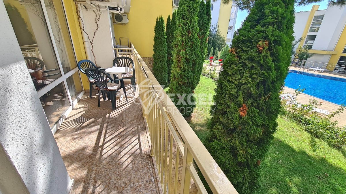 Меблированная квартира с одной спальней в Краун Форт с видом на бассейн