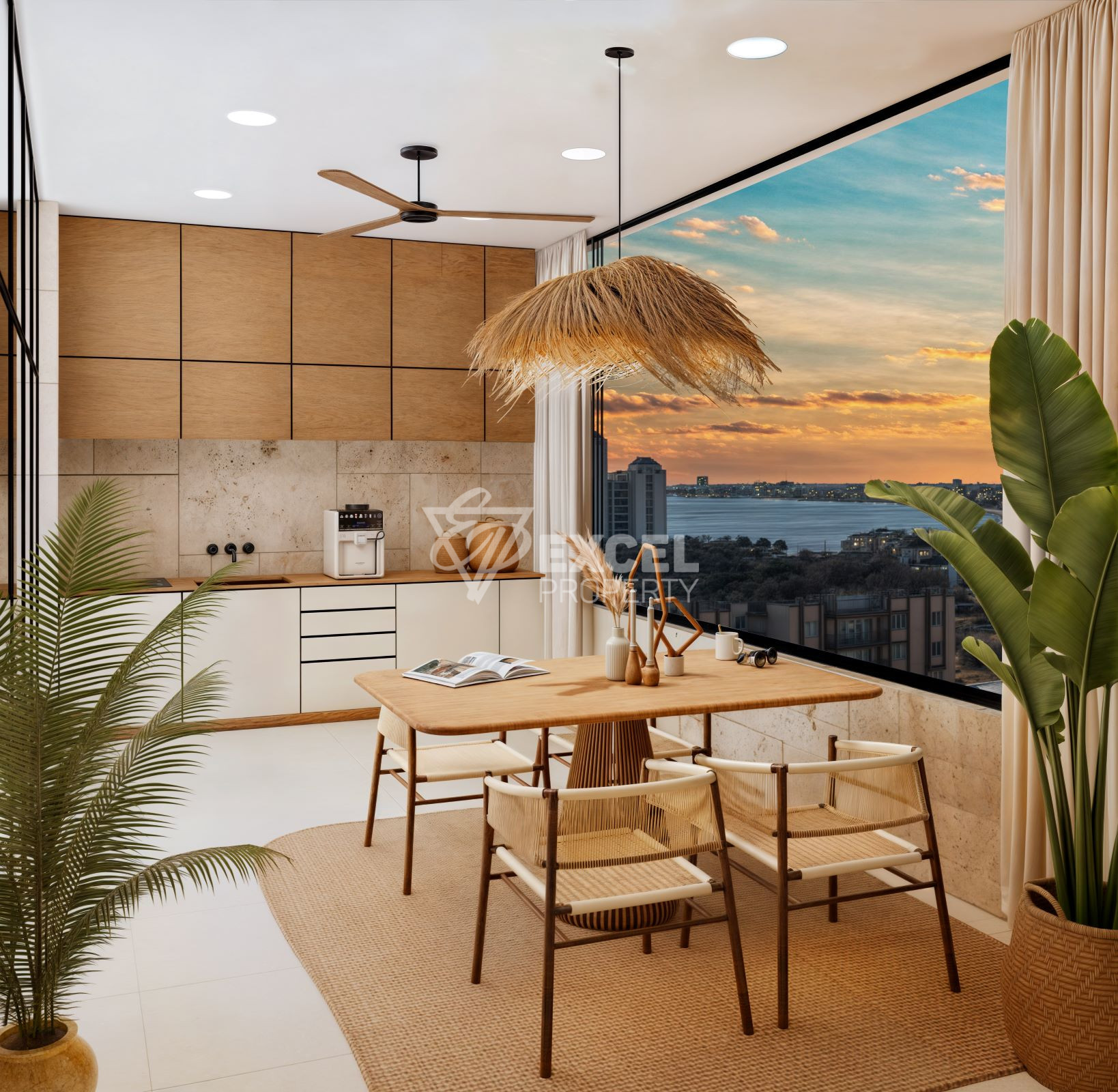 Комплекс Лоджия, Светиой Влас - двухкомнатнаия квартира с видом на море