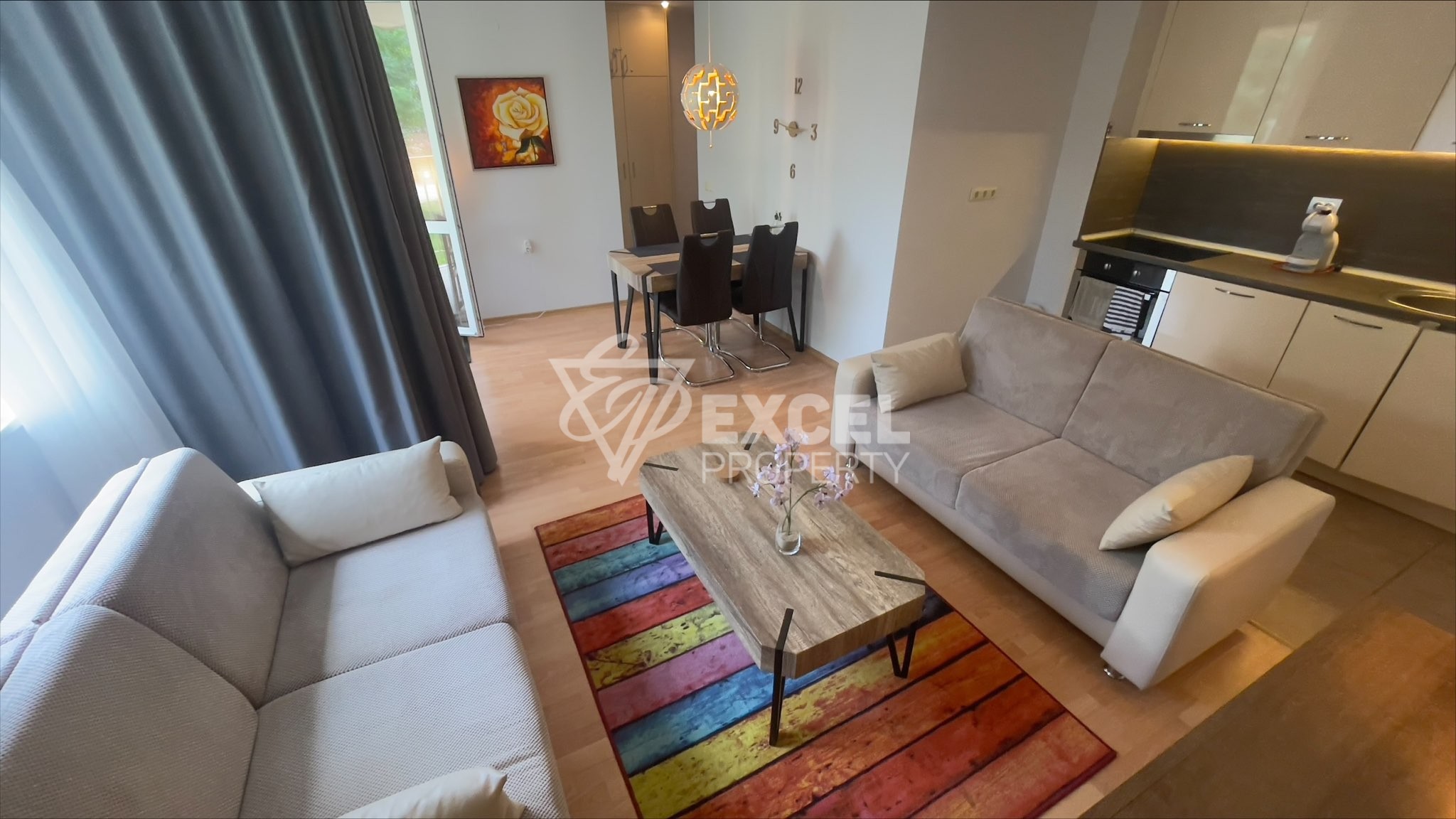 Несебр Форт Нокс - красивая двухкомнатная квартира на партерном этаже