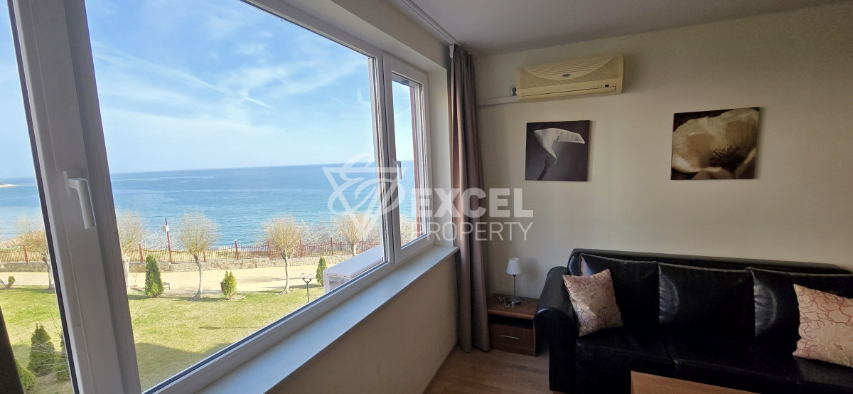 Квартира с видом на море в комплексе Гранд Резорт Панорама Форт, Святой Влас. Первая линия