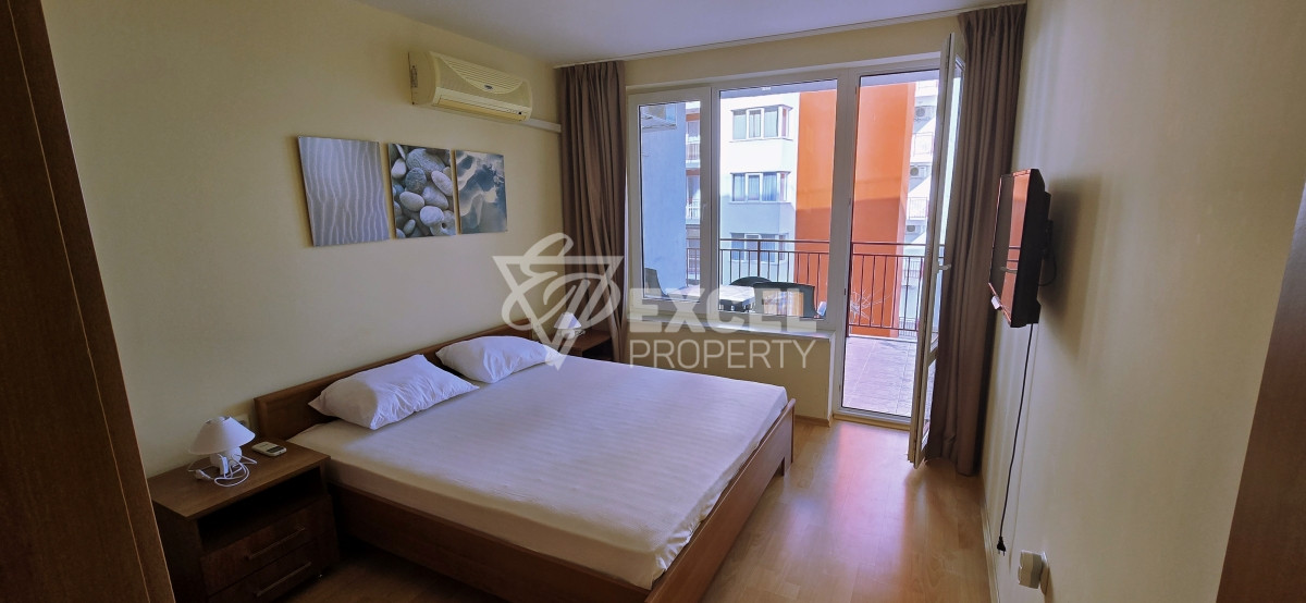 Квартира с видом на море в комплексе Гранд Резорт Панорама Форт, Святой Влас. Первая линия