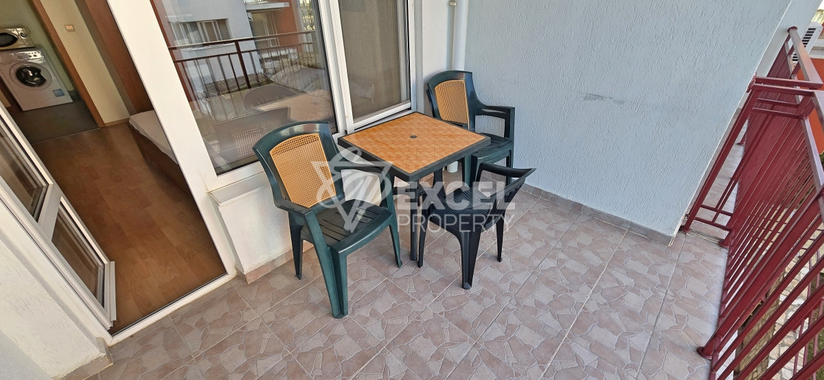 Квартира с видом на море в комплексе Гранд Резорт Панорама Форт, Святой Влас. Первая линия