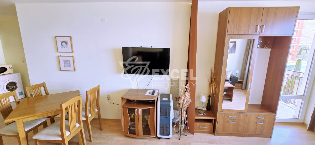 Квартира с видом на море в комплексе Гранд Резорт Панорама Форт, Святой Влас. Первая линия