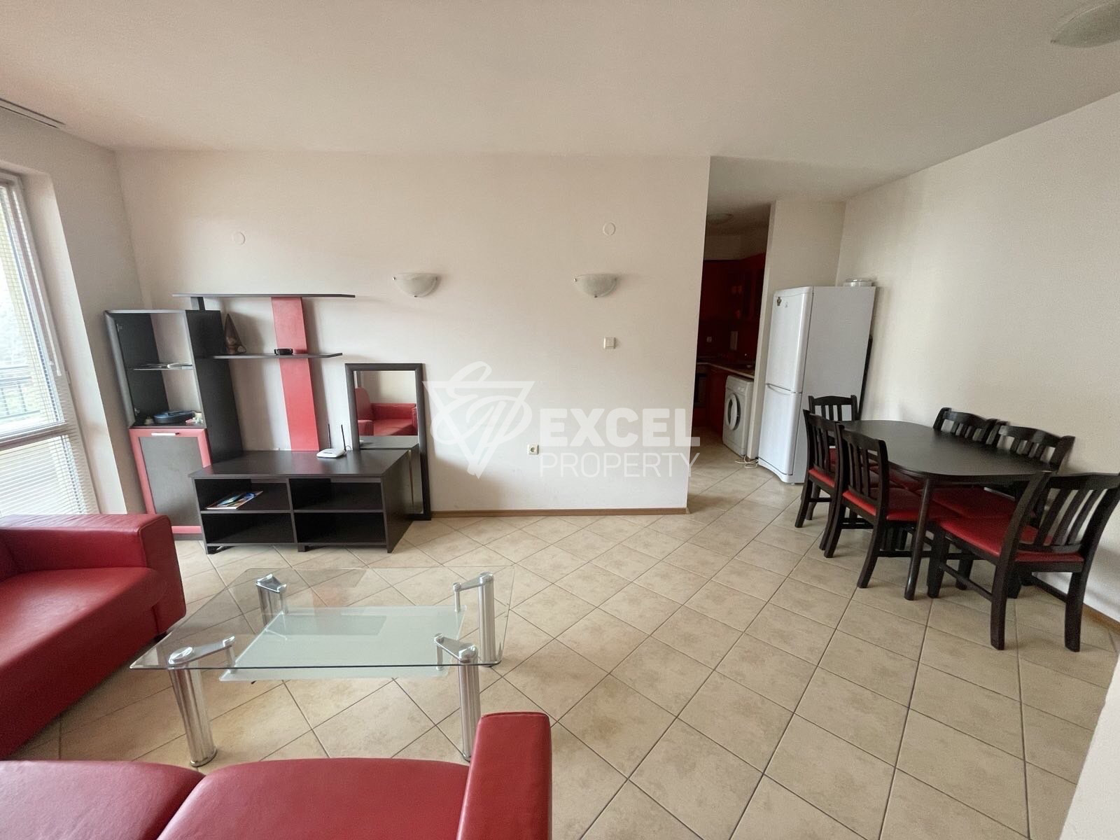 Меблированная, трехкомнатная квартира в комплексе Сани Бич Хилс