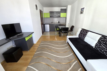 Двухкомнатная квартира с новой мебелью в комплексе с минеральной водой, Банско