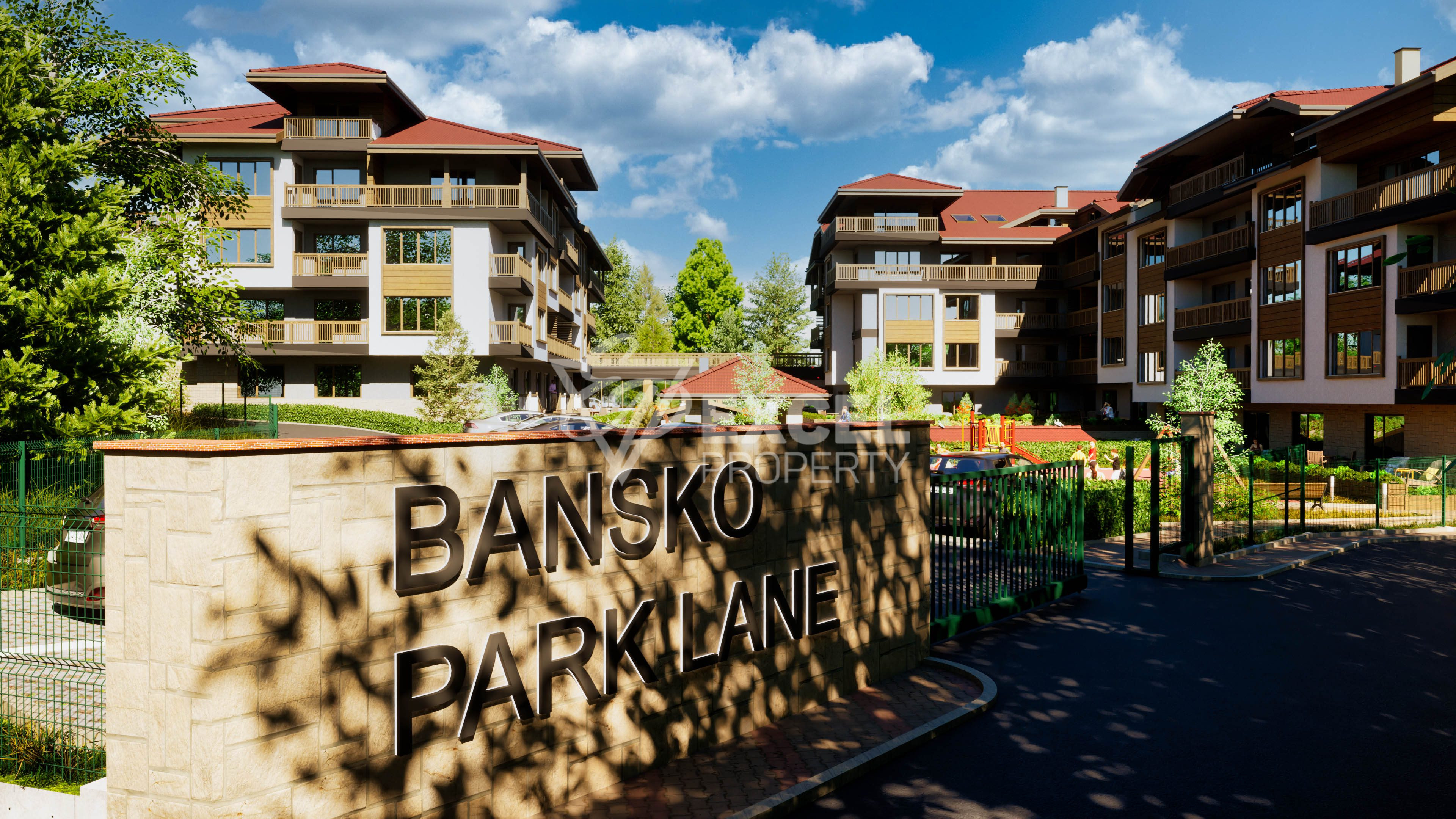 Новый жилой комплекс "Park Land" в Банско