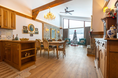 Продается одноэтажный дом в альпийском стиле недалеко от гольф-клуба Пирин