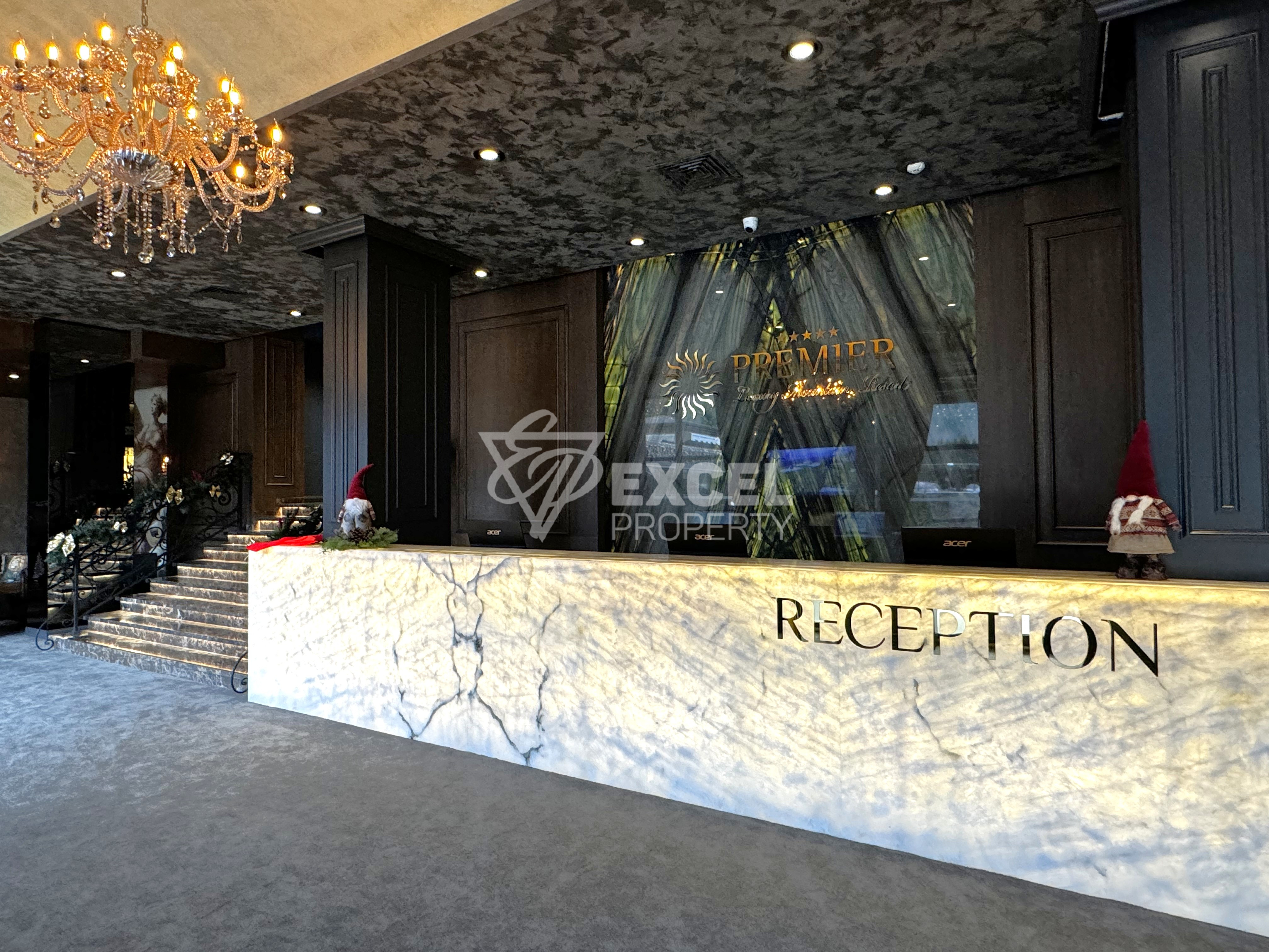 PREMIER Luxury Mountain Resort: ексклузивен, тристаен апартамент с гледка към Пирин планина за продажба в Банско