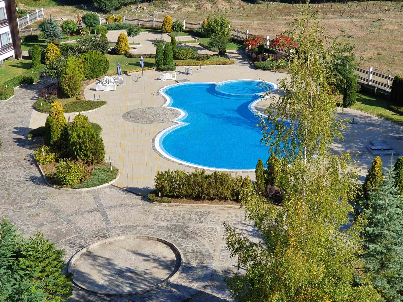 Разлог, Aspen Valley: Восточная немеблированная квартира с одной спальней и великолепным видом на бассейн!