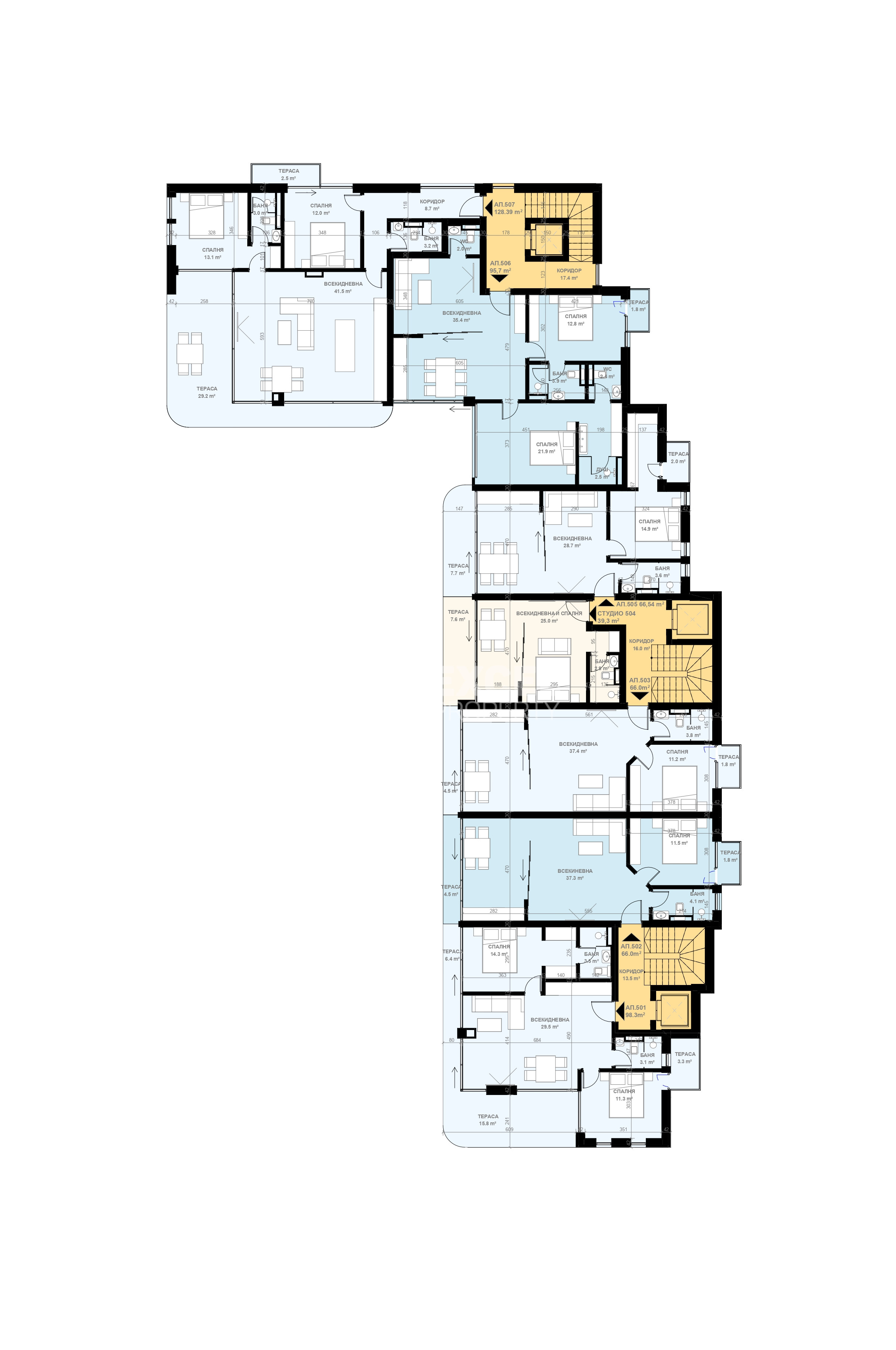 Новостройка в Святом Власе - отличное расположение квартир с видом на море