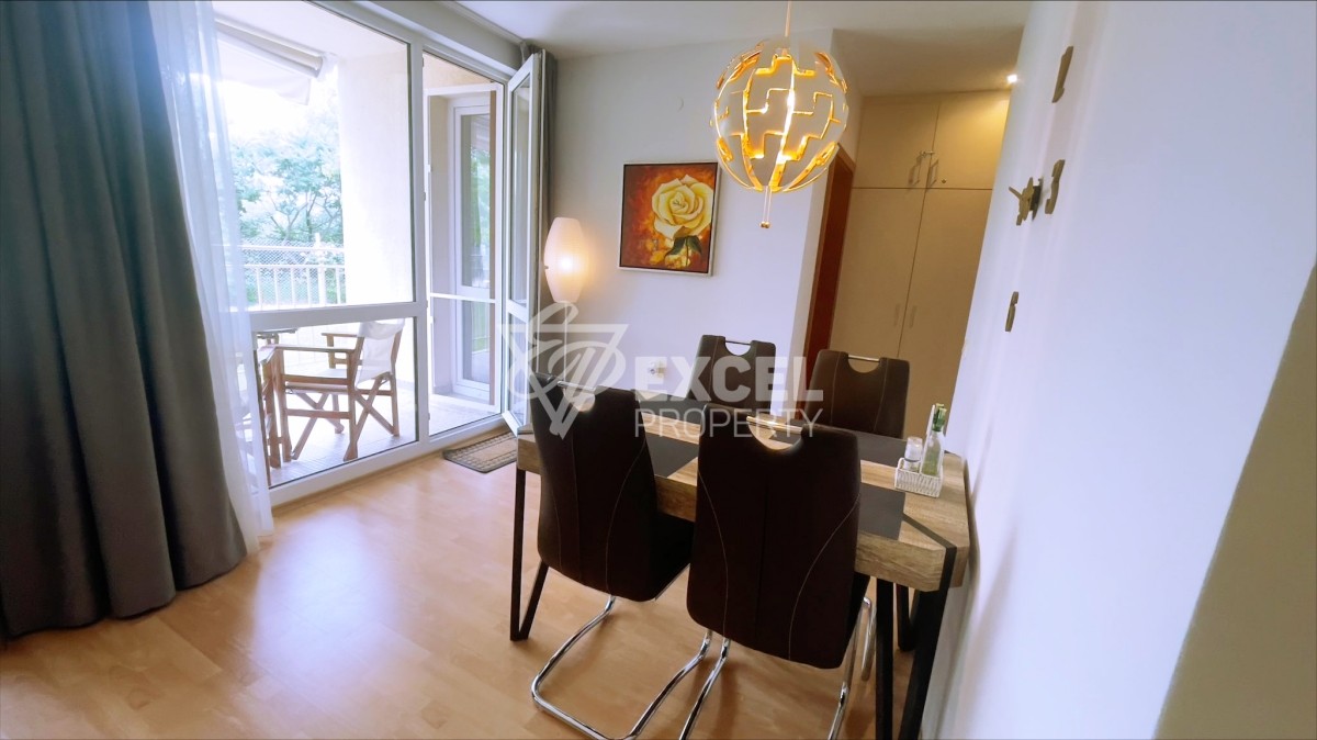 Несебр Форт Нокс - красивая двухкомнатная квартира на партерном этаже