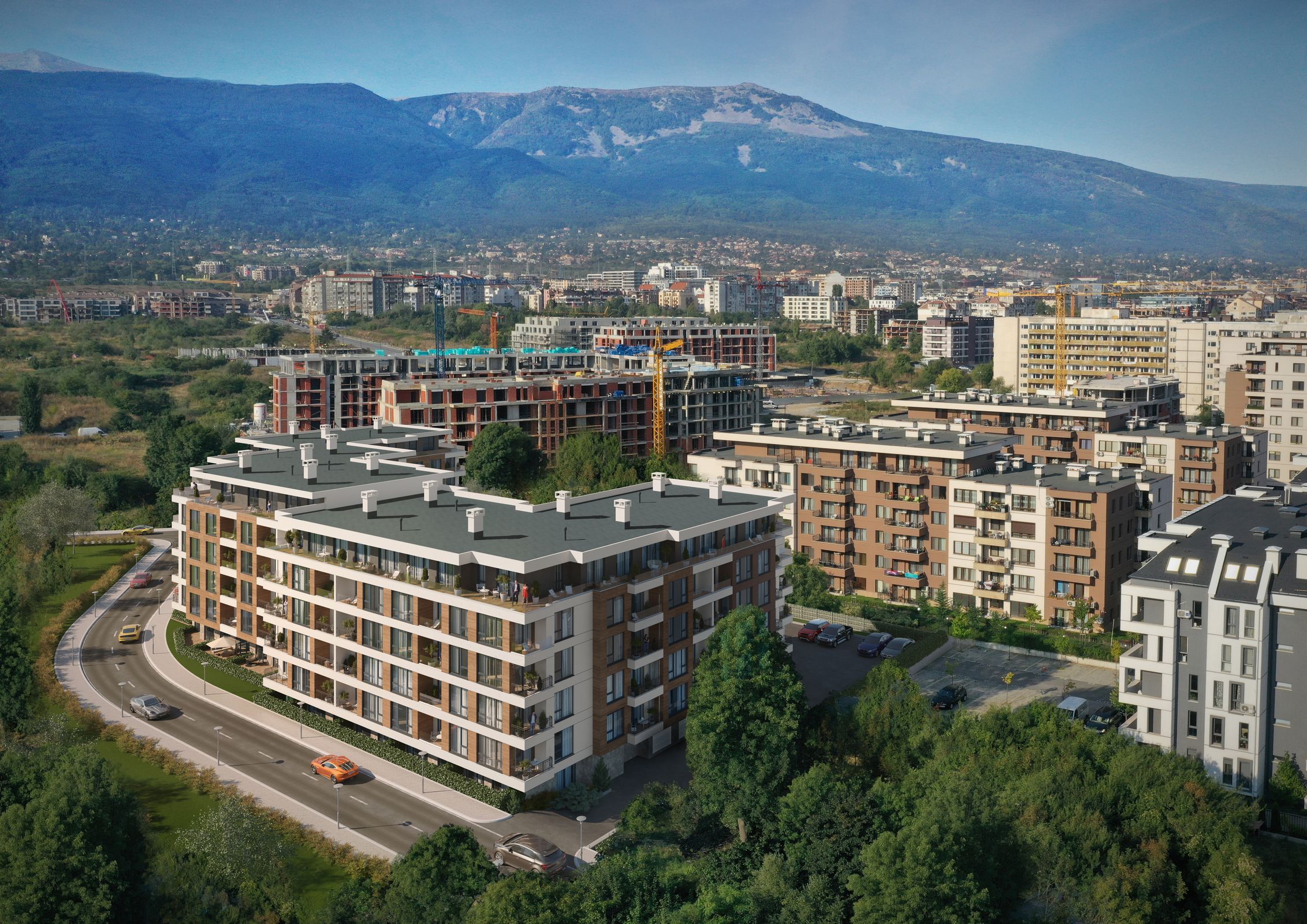 Mountain View Residence 2 - квартиры на продажу в районе Малинова Долина, София